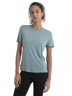 Dámské merino triko krátký rukáv ICEBREAKER Wmns Merino Core SS Tee, Cloud Ray velikost: XS