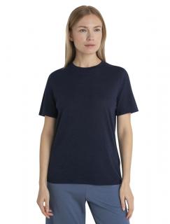 Dámské merino triko krátký rukáv ICEBREAKER Wmns Merino Linen SS Tee, Midnight Navy velikost: M