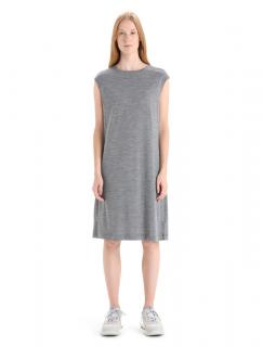 ICEBREAKER Wmns Granary Sleeveless Dress, Gritstone Heather velikost: XS