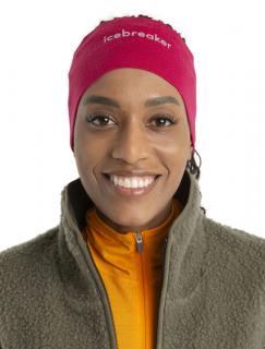 Merino čelenka ICEBREAKER Merino 200 Oasis Headband, Electron Pink velikost: OS