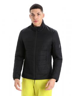 Pánská bunda ICEBREAKER Mens MerinoLoft™ Jacket, Black velikost: XL