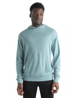 Pánská merino mikina s kapucí ICEBREAKER Mens Merino Shifter II LS Hoodie, Cloud Ray velikost: M