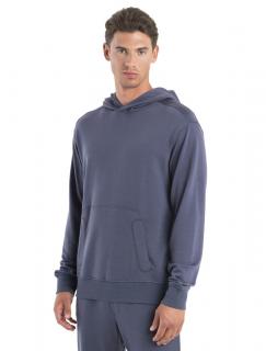 Pánská merino mikina s kapucí ICEBREAKER Mens Merino Shifter II LS Hoodie, Graphite velikost: L