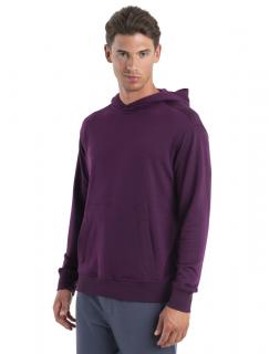 Pánská merino mikina s kapucí ICEBREAKER Mens Merino Shifter II LS Hoodie, Nightshade velikost: M