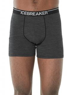 Pánské boxerky ICEBREAKER Mens Anatomica Boxers, Gritstone Heather velikost: L