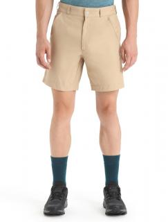 Pánské merino kraťasy ICEBREAKER Mens Hike Shorts, Sand velikost: 28