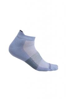 Pánské merino ponožky ICEBREAKER Mens Multisport Light Micro, Kyanite/Graphite/Dawn velikost: 47-49 (XL)