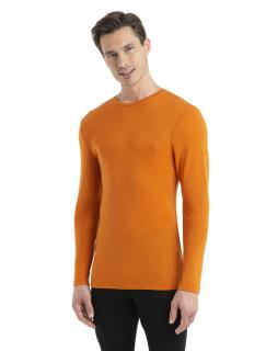 Pánské merino triko dlouhý rukáv ICEBREAKER Mens 175 Everyday LS Crewe, Earth velikost: XL