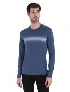 Pánské merino triko dlouhý rukáv ICEBREAKER Mens Merino 200 Oasis LS Crewe Horizon Light, Dawn velikost: M