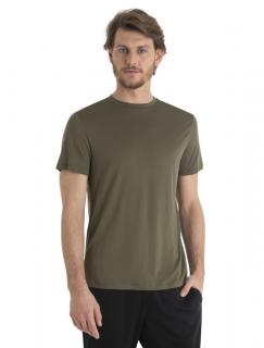 Pánské merino triko krátký rukáv ICEBREAKER Mens Merino Core SS Tee, Loden velikost: L