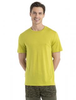 Pánské merino triko krátký rukáv ICEBREAKER Mens Sphere II SS Tee, Bio Lime velikost: M