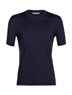 pánské merino triko krátký rukáv ICEBREAKER Mens Tech Lite II SS Tee, Midnight Navy velikost: S