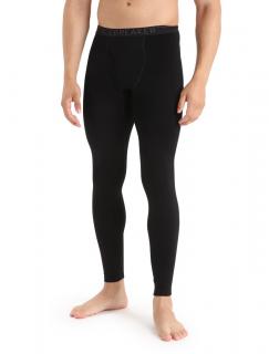 Pánské spodky ICEBREAKER Mens 260 Tech Leggings w Fly, Black velikost: XL