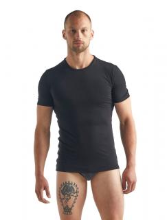 Pánské triko ICEBREAKER Mens Anatomica SS Crewe, Black velikost: XL