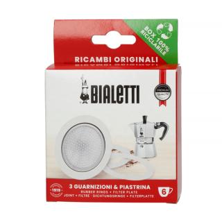 Bialetti sada těsnění - Seals ALUMINIUM 6 porcí BOX