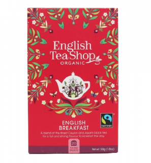 Čaj English Tea Shop - English breakfast 50 g (20 sáčků)