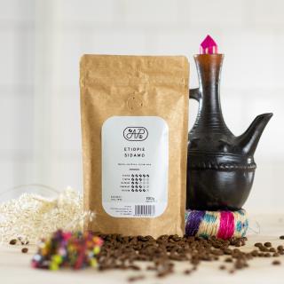 Káva Etiopie Sidamo - Váha: 100g