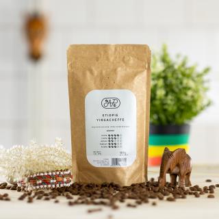 Káva Etiopie Yirgacheffe - Váha: 100g