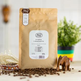 Káva Etiopie Yirgacheffe - Váha: 500g