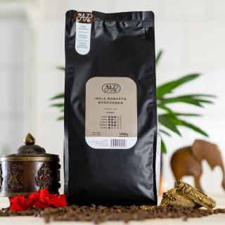 Káva Robusta India Monsooned AA - Váha: 1000g