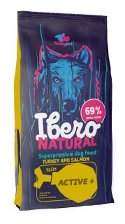 Ibero Natural dog ACTIVE plus 12kg + dárek primordiál  3kg zdarma