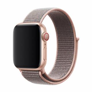 Apple Watch 38mm / 40mm řemínek růžový Devia Sport3 6938595326257