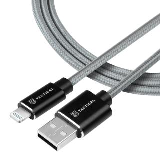Certifikovaný kabel USB-A/Lightning - Tactical, Fast Rope Aramid 100cm