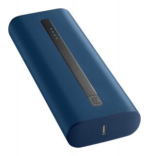 Externí baterie / powerbanka - Cellularline, Thunder 20W 20000mAh Blue