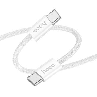 Kabel USB-C to USB-C - Hoco, X104 Source 60W/3A 100cm White