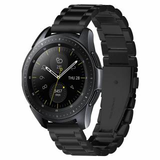 Kovový řemínek pro Samsung Galaxy Watch 40mm / 41mm / 42mm / 44mm / 46mm - Spigen, Modern Fit Black