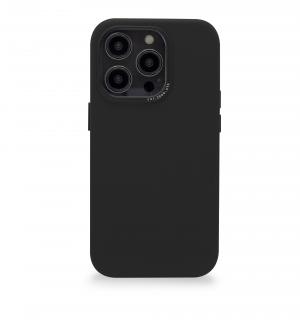Kožený kryt na iPhone 14 Pro MAX - Decoded, BackCover with MagSafe Black