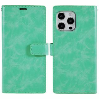 Ochranné pouzdro na iPhone 15 Pro - Mercury, Mansoor Diary Mint