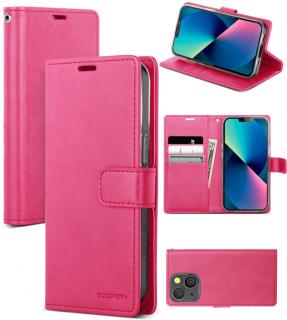 Ochranné pouzdro pro iPhone 13 mini - Mercury, Bluemoon Diary HotPink