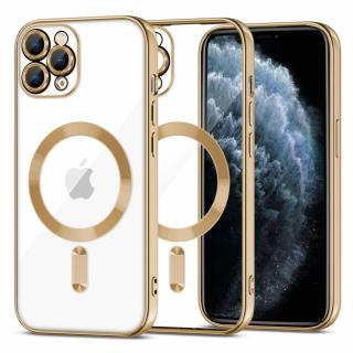 Ochranný kryt na iPhone 11 Pro - Tech-Protect, Magshine MagSafe Gold