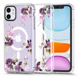 Ochranný kryt na iPhone 11 - Tech-Protect, Magmood MagSafe Spring Floral