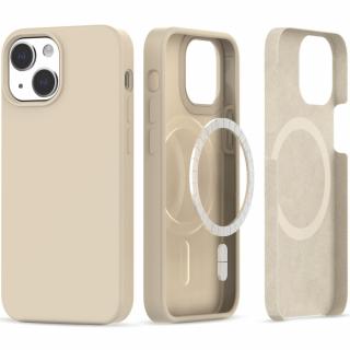 Ochranný kryt na iPhone 13 / 14 - Tech-Protect, Silicone MagSafe Beige