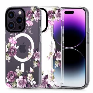 Ochranný kryt na iPhone 13 Pro MAX - Tech-Protect, Magmood MagSafe Spring Floral