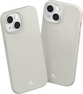 Ochranný kryt na iPhone 15 - Mercury, Jelly White