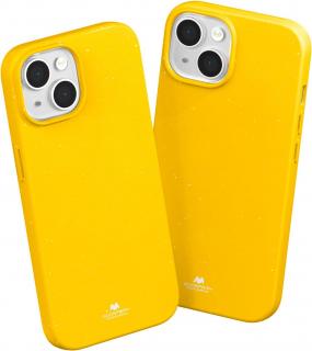 Ochranný kryt na iPhone 15 - Mercury, Jelly Yellow