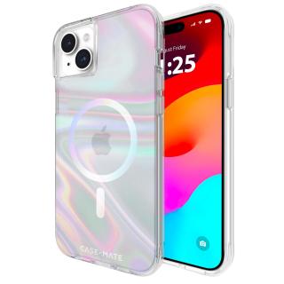 Ochranný kryt na iPhone 15 PLUS - Case Mate, Soap Bubble MagSafe