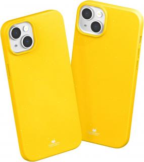 Ochranný kryt na iPhone 15 PLUS - Mercury, Jelly Yellow