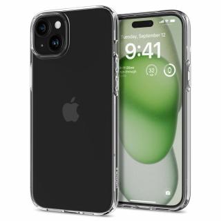 Ochranný kryt na iPhone 15 PLUS - Spigen, Liquid Crystal Crystal Clear