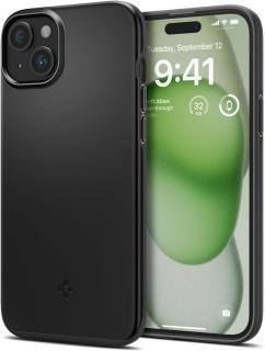 Ochranný kryt na iPhone 15 PLUS - Spigen, Thin Fit Black