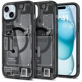 Ochranný kryt na iPhone 15 PLUS - Spigen, Ultra Hybrid Mag Zero One Black