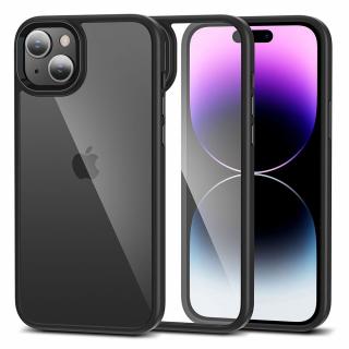 Ochranný kryt na iPhone 15 PLUS - Tech-Protect, Magmat Black/Clear