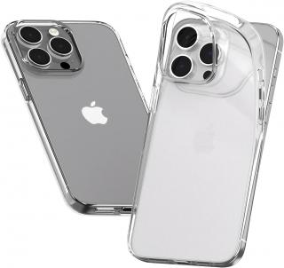 Ochranný kryt na iPhone 15 Pro MAX - Mercury, Jelly Transparent