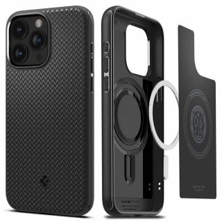Ochranný kryt na iPhone 15 Pro MAX - Spigen, Mag Armor MagSafe Black