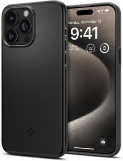 Ochranný kryt na iPhone 15 Pro MAX - Spigen, Thin Fit Black