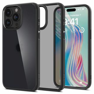 Ochranný kryt na iPhone 15 Pro MAX - Spigen, Ultra Hybrid Frost Black