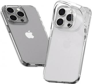 Ochranný kryt na iPhone 15 Pro - Mercury, Jelly Transparent